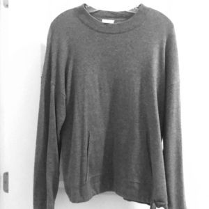 Beautiful J.Jill sweater skirt set. Gray. Soft!